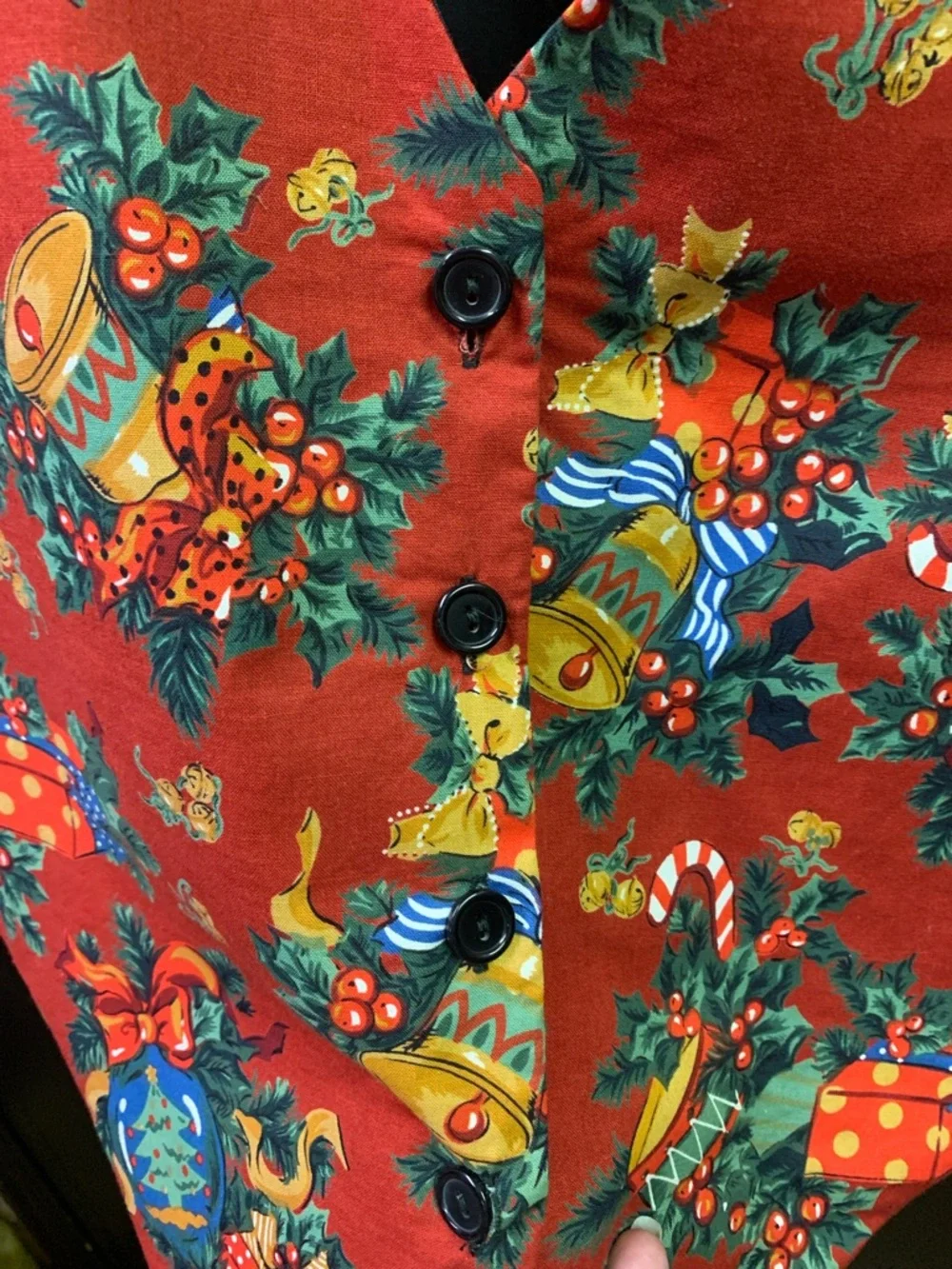Vintage Nutcracker Christmas Vest Men’s Large - Picture 5 of 9
